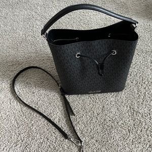 Michael Kors Black Bucket Bag